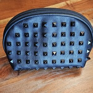 CRYPTIC COMETICS BLACK LEATHER WITH STUDDED DETAILS